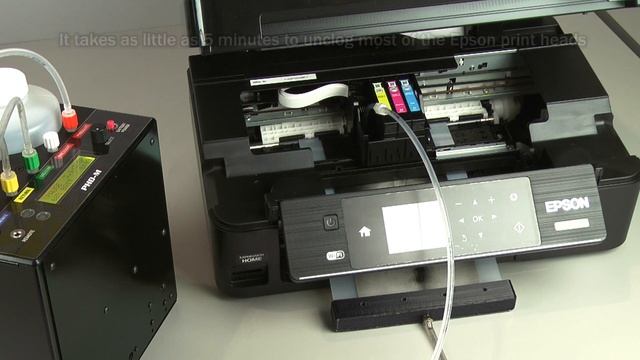 Epson desktop print head cleaning with PHD-M смотреть онлайн