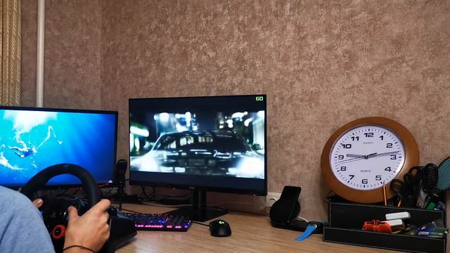 Need for speed Underground прохождение на руле logitech G920 за один заход 8часов смотреть онлайн