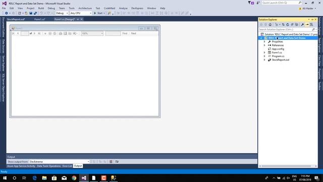 How to Create RDLC Reports and DataSet [Confiuration] | C# (winforms) смотреть онлайн