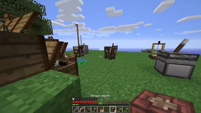SevTech: Ages of the Sky #11 Плавильная ПЕЧЬ и Первая БРОНЯ! Выживание в Майнкрафт с модами! смотреть онлайн