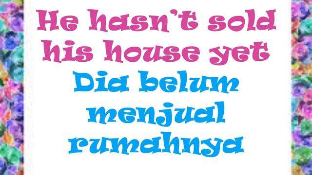 Learn English and Indonesian about Present Perfect Tense / already, yet, just, ever смотреть онлайн