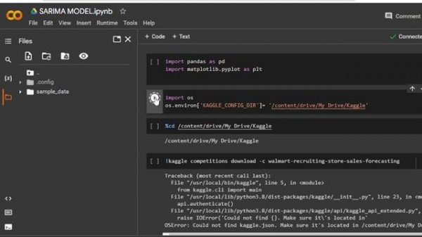 SARIMA Model Time Series in Python #rlanguagestatistics #python