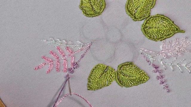 How to embroider a hibiscus flower The Scarlet Flower смотреть онлайн