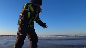 "Трехгранка" с окуневым глазом сделала всю рыбалку?? [ловля окуня зимой]