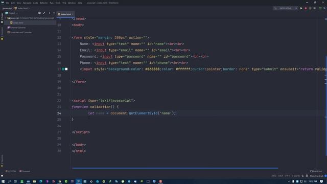 JavaScript Bangla tutorial part - 5 [ form validation ] смотреть онлайн