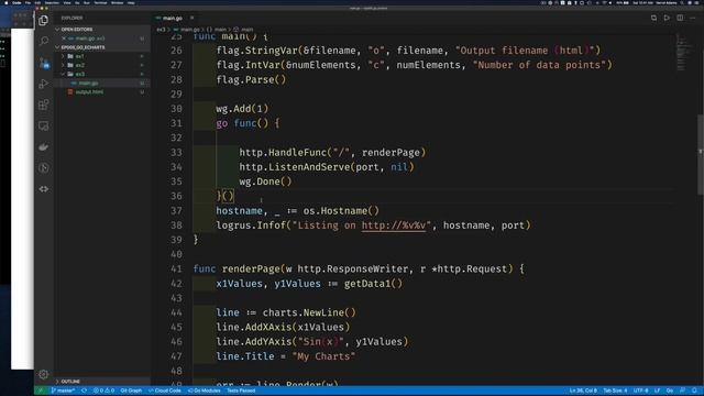 #juststuff #striversity ep005 Data Visualization in GOlang using go-echarts смотреть онлайн