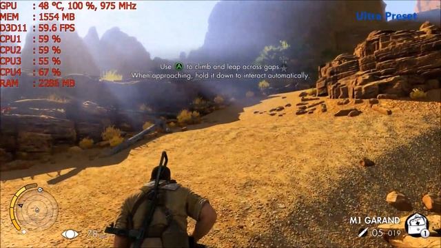 Sniper Elite 3 (HD 7850/Phenom II X4) [Ultra] смотреть онлайн