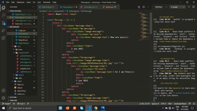 Real Time Chat App Node Js Express Js React MongoDB Socket.io MERN Messenger Design #14 смотреть онлайн