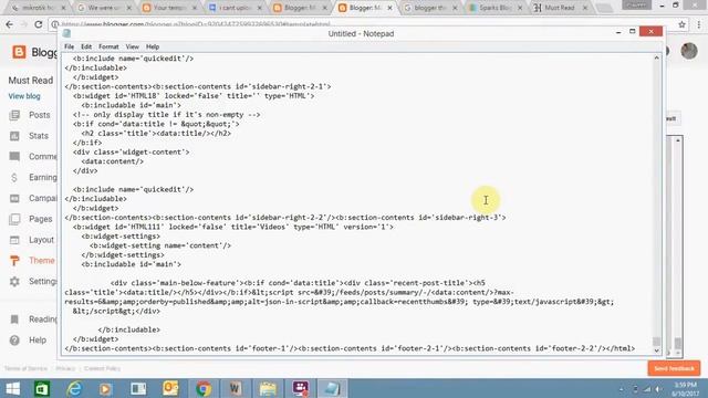 Solution To Blogger Error While Changing Theme "We were unable to save your theme... смотреть онлайн