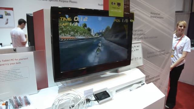 Gaming on Fujitsu Tegra 3 smartphone running Android 4.0 смотреть онлайн