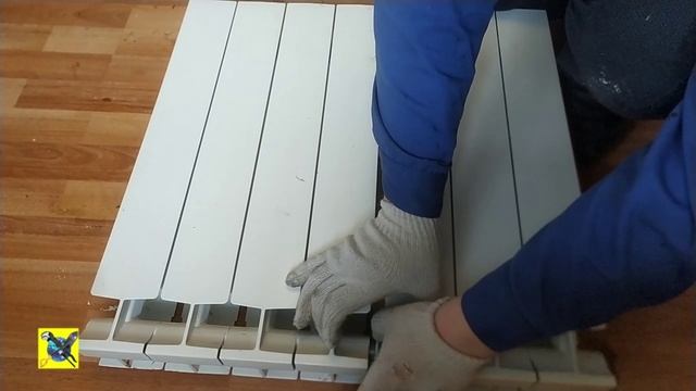 Группировка секций радиатора своими руками. смотреть онлайн