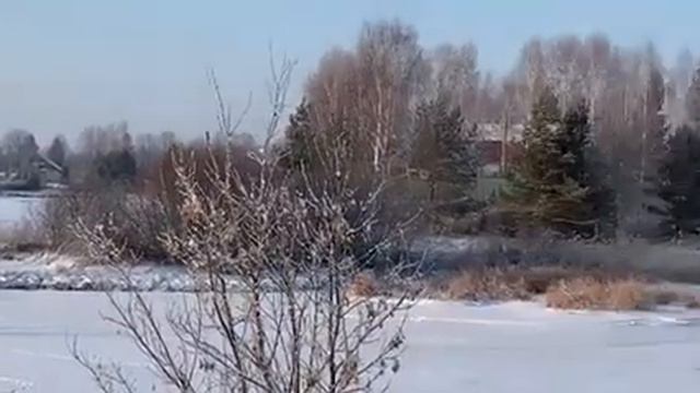 Залив Камы зимой д. Одина смотреть онлайн