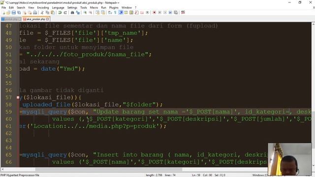 #4 Proyek Toko Online : Konversi Ukuran Gambar PHP MySQLi смотреть онлайн