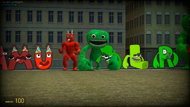 GARTEN OF BANBAN 1-2 and RAINBOW FRIENDS vs ALPHABET LORE (A-Z) FAMILY In BIG CITY! [Garry's Mod] смотреть онлайн