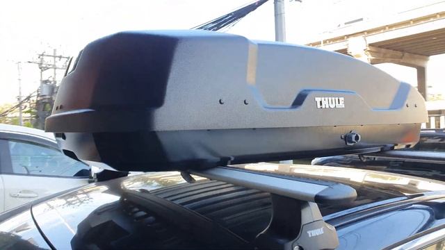 ที่ใส่ของบนหลังคา THULE Roofbox Force XT S ใส่ Honda Accord แอคคอร์ด กล่องอเนกประสงค์บนหลังคา смотреть онлайн