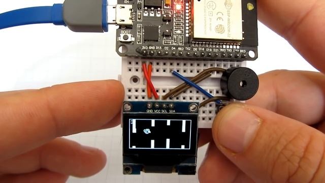 ESP32 Flappy Bird game -tutorial and code смотреть онлайн