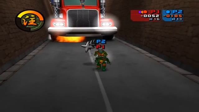 Прохождение TMNT 2: Battle Nexus - #11 - Кожеголовый и Суперкрутой ниндзя (Co-op) смотреть онлайн