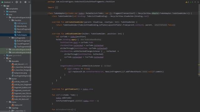 recyclerview com viewbinding смотреть онлайн