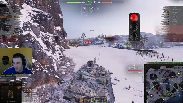 БАРИК ПРОВОДИТ 5 МИНУТ БЕЗ МАТА | ТРИ ОТМЕТКИ НА ОБЪЕКТЕ 452К WORLD OF TANKS смотреть онлайн