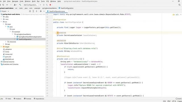 Postgres DB credentials rotation using Spring Cloud Vault | Spring Boot | Hashicorp Vault смотреть онлайн