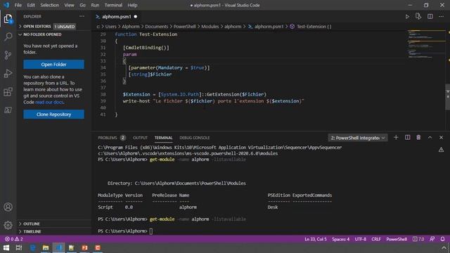 Comment développer un module PowerShell - Vidéo Tuto смотреть онлайн