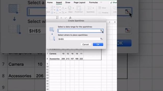How to use Sparkline in Excel смотреть онлайн