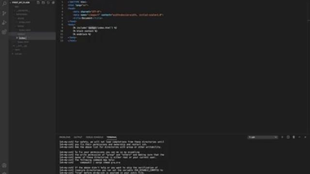 Python Flask Framework render template ( Part 3 ) смотреть онлайн
