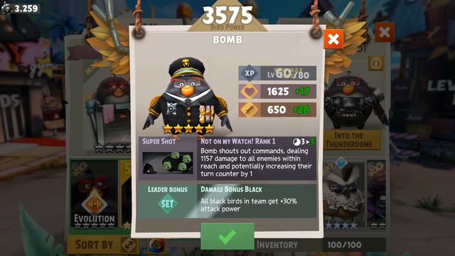 Angry Birds Evolution: Bomb, Into the Thunderdome смотреть онлайн