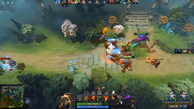 ХУСКАР - СНАЙПЕР! НОВЫЙ СТИЛЬ ИГРЫ ЗА ХУСКАРА! [huskar 7.27c DOTA 2] смотреть онлайн