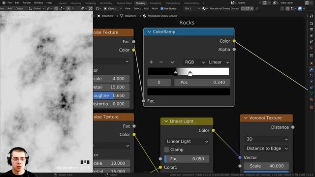 Procedural Snowy Ground Material (Blender Tutorial) смотреть онлайн