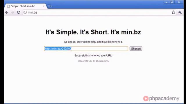 PHP URL Shortener 180 Part 1 смотреть онлайн