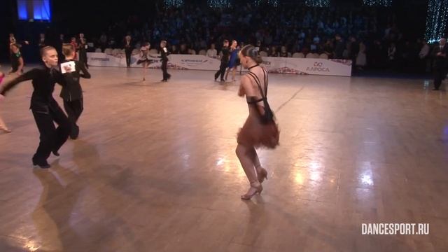 Ткаченко Данил - Антоненкова Алина, 1/2 Cha-Cha-Cha смотреть онлайн