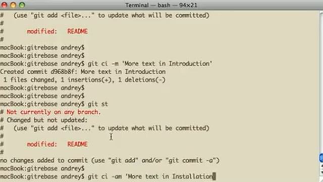 Split and Squash Commits in Git смотреть онлайн