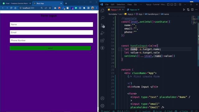 Get form data easy way || React js смотреть онлайн