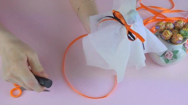 Конфеты на ХЭЛЛОУИН / конфеты призраки / детский хэллоуин смотреть онлайн