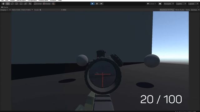 КАК СДЕЛАТЬ ОРУЖИЕ В UNITY3D! #15 - 3D ПРИЦЕЛ смотреть онлайн