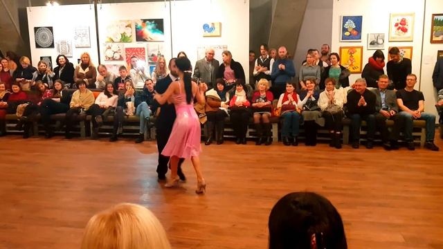 Ivanna Tikhomirova & Den Sheva - No hay tierra como la mia - milonga смотреть онлайн