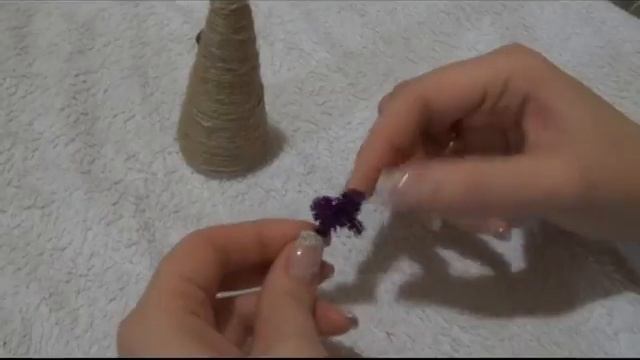 Новогодняя поделка - елка из кофе и шпагата. Мастер класс видео. оими руками смотреть онлайн