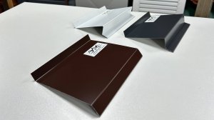 Металлические отливы для окон, цоколя и фундамента