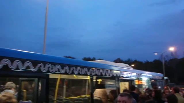 Часы-пик на транспорте: метро "Коммунарка" смотреть онлайн