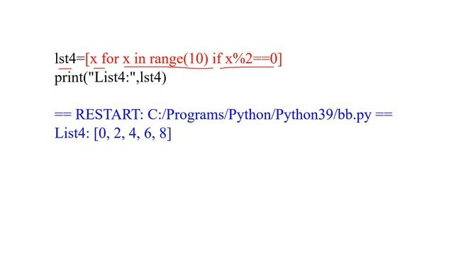 List Comprehension in Python | Learn Python | Part-18| GE8151 Problem Solving and Python Programmin смотреть онлайн