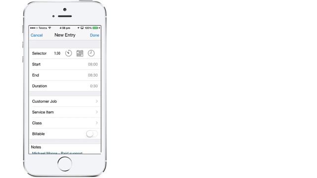How to enter timesheets on an iPhone смотреть онлайн