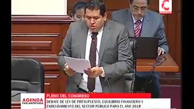 DEBATE DE LEY DE PRESUPUESTO 2018 смотреть онлайн