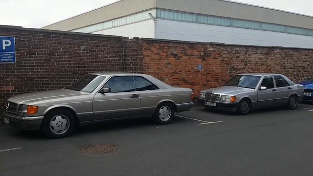 MERCEDES - BENZ C126 SEC COUPE - MERCEDES - BENZ W201 190