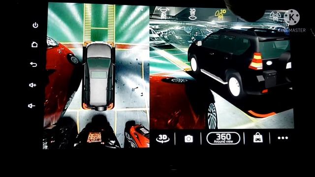 STAPON ANDROID HEADUNIT on TOYOTA FORTUNER 9inch with 360 view смотреть онлайн
