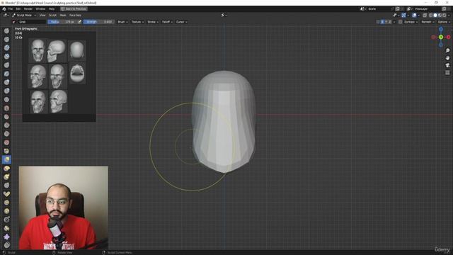 3. Sculpting Skull _ Level 1 смотреть онлайн