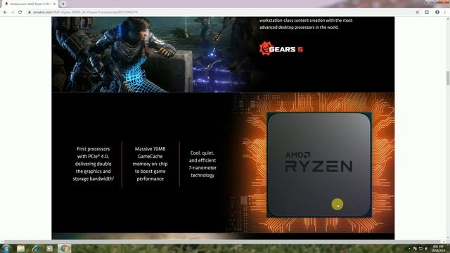 AMD Ryzen 9 3900X 12-core, 24-Thread Unlocked Desktop Processor with Wraith Prism LED Cooler смотреть онлайн