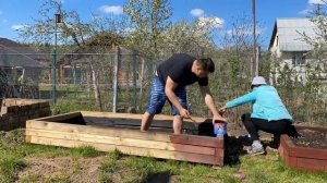Высокие / Теплые грядки своими руками !!! Теплые грядки из дерева !!! Грядки на даче