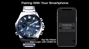 ? ECB-30 CASIO Edifice 5686 How to pair with your smartphone - Demo✌