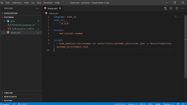 Run Postman Tests on TravisCI смотреть онлайн
